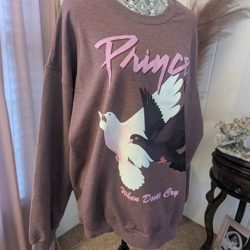 WHEN DOVES CRY...Swearshirt...Xl.   Brand NEW